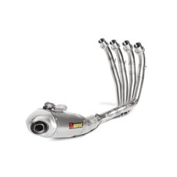 Akrapovic Slip-On Racing Line Système d’échappement en titane, argent