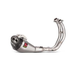 Akrapovic Slip-On Racing Line Système d’échappement en titane, argent