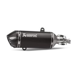 Akrapovic Slip-On Line Titane Silencieux arrière, noir-gris
