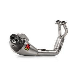 Akrapovic Slip-On Racing Line Système d’échappement en titane, argent