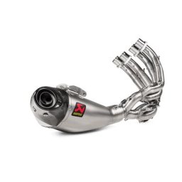 Akrapovic Slip-On Racing Line Système d’échappement en titane, argent