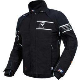 Rukka Raptor-R Veste textile de moto, noir-blanc, taille 50