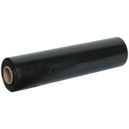 Rouleau de film e'tirable manuel noir cm 50x250 mt pour l'emballage, l'expe'dition et le