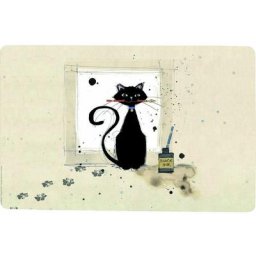 Le Monde Des Animaux - Set de table Bug Art Chat Pinceau par Kiub