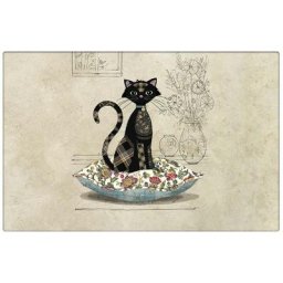 Le Monde Des Animaux - Set de table Chat coussin collection Bug Art Amys