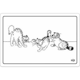 Set de table Chats de Dubout Jeu de Chatons