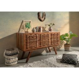 Buffet 152x46 Acacia laqué Bois naturel stilmöbel 103 - natur