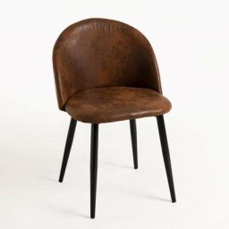 Cadeaux Miguel - Chaises Salle à manger - Chaise Black Vint Similicuir