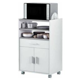 Plutón armoire micro-ondes buffet cuisine style moderne sideboard 59x40x92 cm