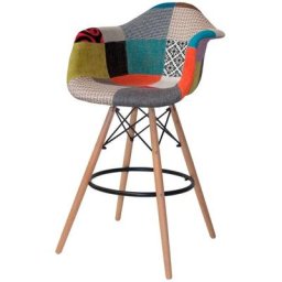 Lúzete - fauteuil tabouret tower patchwork