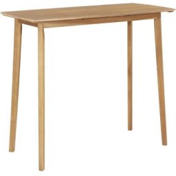 Table haute Table de bar - Mange-Debout 120x60x105 cm Bois d'acacia massif BV255795 Bonnevie Brun