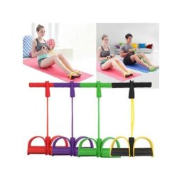 Trade Shop - Outil De Gymnase élastique De Fitness Avec Des Pédales D'entraînement Des Muscles