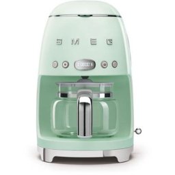 Smeg - Machine a cafe filtre Annees 50, Vert d eau DCF02PGEU