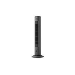 Philips - ventilateur série 5000, tour oscillante 105 cm, télécommande, minuterie, 3 vitesses et