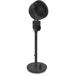 Ventilateur sur pied VONROC 98cm 50W 3 vitesses D98cm Noir Télécommande incluse