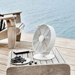 Ventilateur tim Blanc Stadlerform Ventilateur de table ultra silencieux avec un niveau sonore de 25