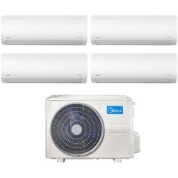 Quadri split inverter air conditioner xtreme series 9+9+12 avec m4oe-28hfn8 r-32 wi-fi integrated