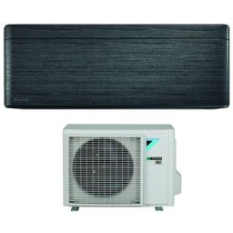 Daikin - bluevolution inverter air conditioner series stylish real blackwood 7000 btu ftxa20bt r-32