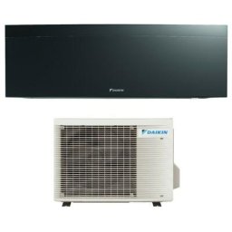 Daikin - bluevolution inverter air conditioner series emura black iii 12000 btu ftxj35ab r-32 wi-fi