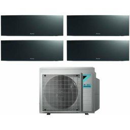 Daikin - bluevolution quadri split climatiseur inverter série emura black iii 9+9+12+15 avec