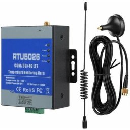 Système d'alarme gsm Commande sms RTU5026 Système d'alarme de température de télémétrie Alerte de