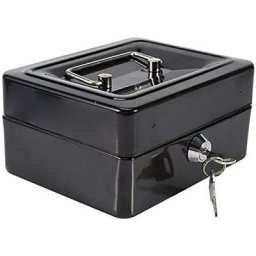 Mini Coffre de Sécurité Coffre-fort Boîte de Rangement pour Médicaments Boîte de Sécurité Portative