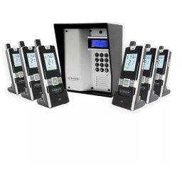 Interphone Drive - autonome 100% sans-fil longue portée 600m digicode écran lcd - UltraCOM3 argenté