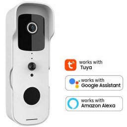 Sonnette vidéo intelligente maison sans fil WiFi sonnette caméra étanche extérieur sonnette Tuya