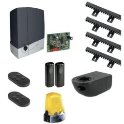 Came - Kit Automatisme de portail coulissant BXV6 + 4m cremaillere + 1 Top Connect 600KG 24V BXV600