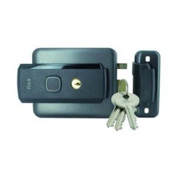 Iséo - Serrure électrique bec de cane série 5 iseo - 12V - ø Cylindre 26mm - Gris moiré