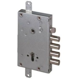 Serrure antivol triple avec cylindre européen pour portes blindées cisa art.56415.48 - Salone