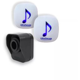Kit alerte de passage 600 mètres classic 2 carillons 35 mélodies & 1 détecteur mouvement autonome