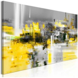 Tableau - Yellow Andromeda (1 Part) Narrow 120x40