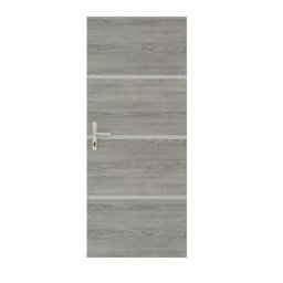 NORDLINGER PRO Kit de rénovation de porte RENO'PORTE Chêne Greige 890510 - 4 feuilles de placage 85