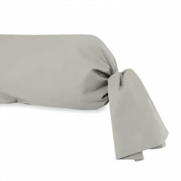 Soleil D'ocre - Taie de traversin, Coton 57 Fils, Ecru, par 45 x 185 cm - Ecru