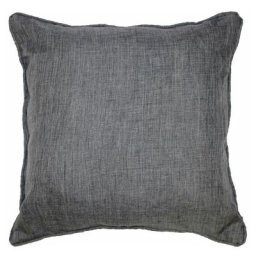 Paris Prix - Coussin Déco Newton 40x40cm Gris Anthracite