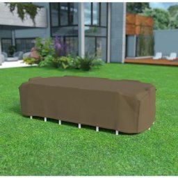 Nortene - housse pour table rectangulaire + 8 chaises 325x205x90 mt