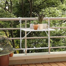 Maisonchic - Table de balcon suspendue - Table de jardin Contemporain - Table à manger de jardin