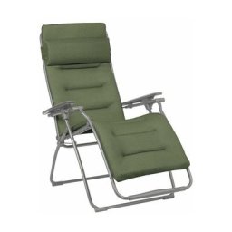 Chaise longue relaxation futura be vert olive