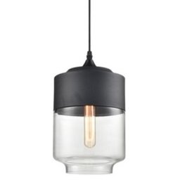 Suspension Design Style Retro Vintage Contemporain Transparent , Lustre Abat-jour en Verre Corde