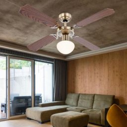 Ventilateur de plafond led avec interrupteur à tirette plafonnier ventilateur plafonnier