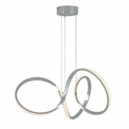 Suspension led Artika - Chrome - Hauteur ajustable - IP20 - Compatible avec variateur