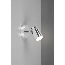 Trio Lighting - Applique Salle de Bain IP44 Angelo Chrome 1x5W GU10 - Gris