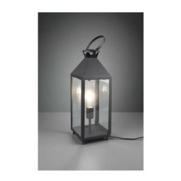Trio - Lampe à poser bois métal Marc - Gris