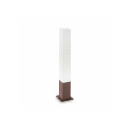 Ideal Lux - Borne de jardin Edo Aluminium Café 1 ampoule 79cm - Marron