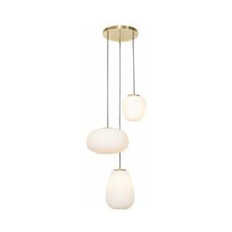 Hero - Suspension Design - 3 lumière - ø 50 cm - Doré/Laiton - Design - Éclairage intérieur - Salon