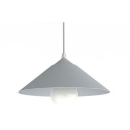 Lumicom - chapeau Suspension, 1XE27, max 42W, métal, gris window, D25cm 25 Gris - Gris