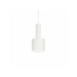 Suspension design Holly Métal blanc 1 ampoule 31cm - Blanc