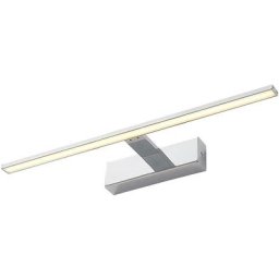 Led Applique Murale 'Lassi' en métal pour salle de bain - chromé