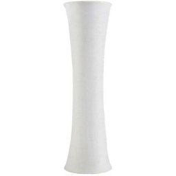 Lampadaire Tissu 'Liana' en textile pour salon & salle à manger - blanc